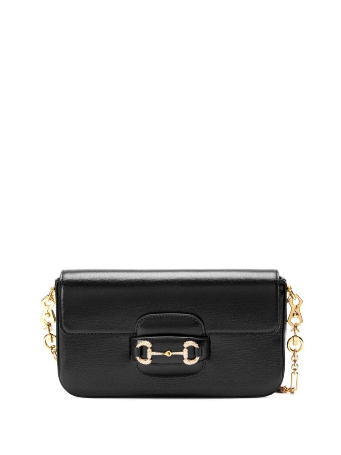 

Мини-сумка на плечо Gucci 1955 Horsebit, черный