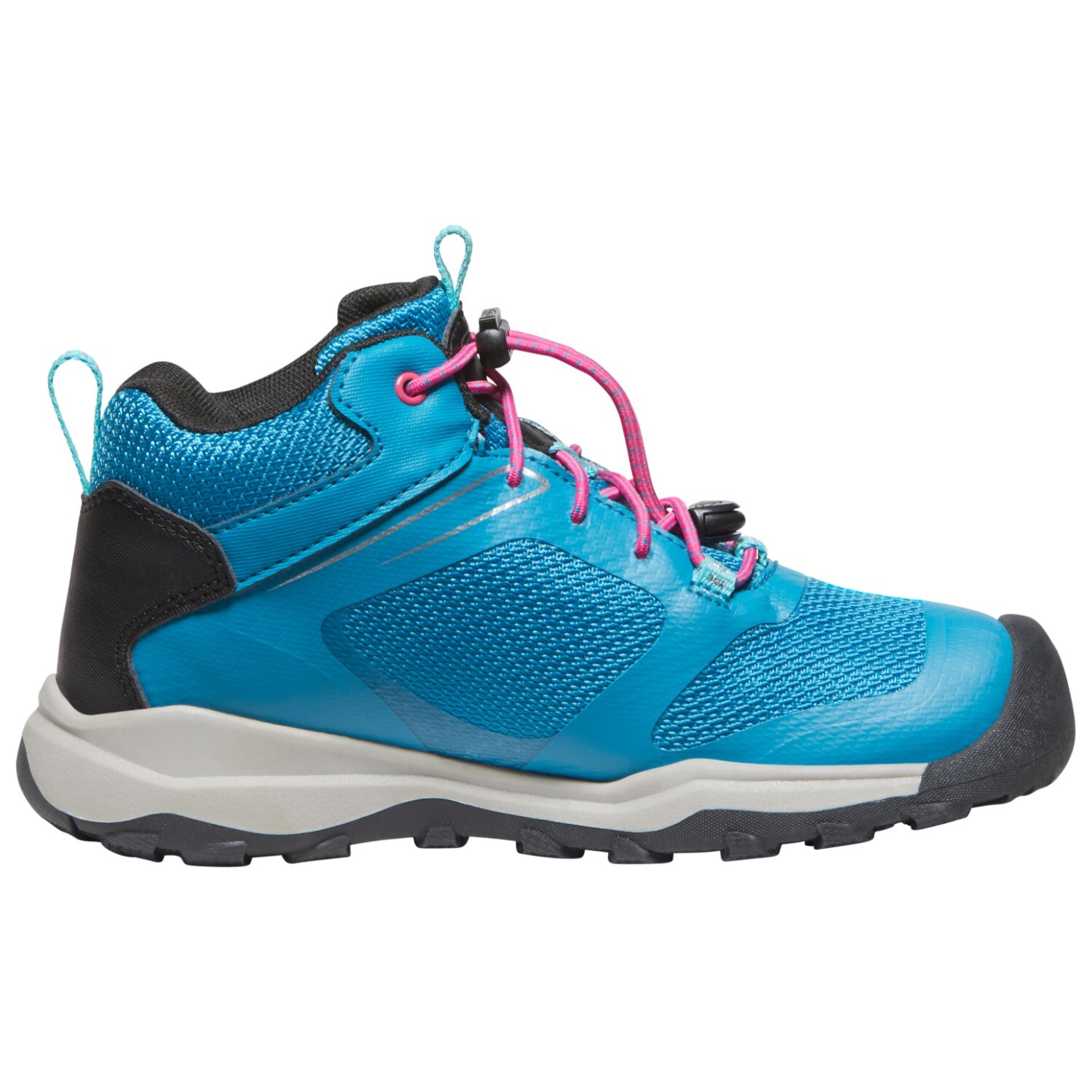 

Ботинки для прогулки Keen Youth Wanduro Mid WP, цвет Fjord Blue/Fuchsia Purple