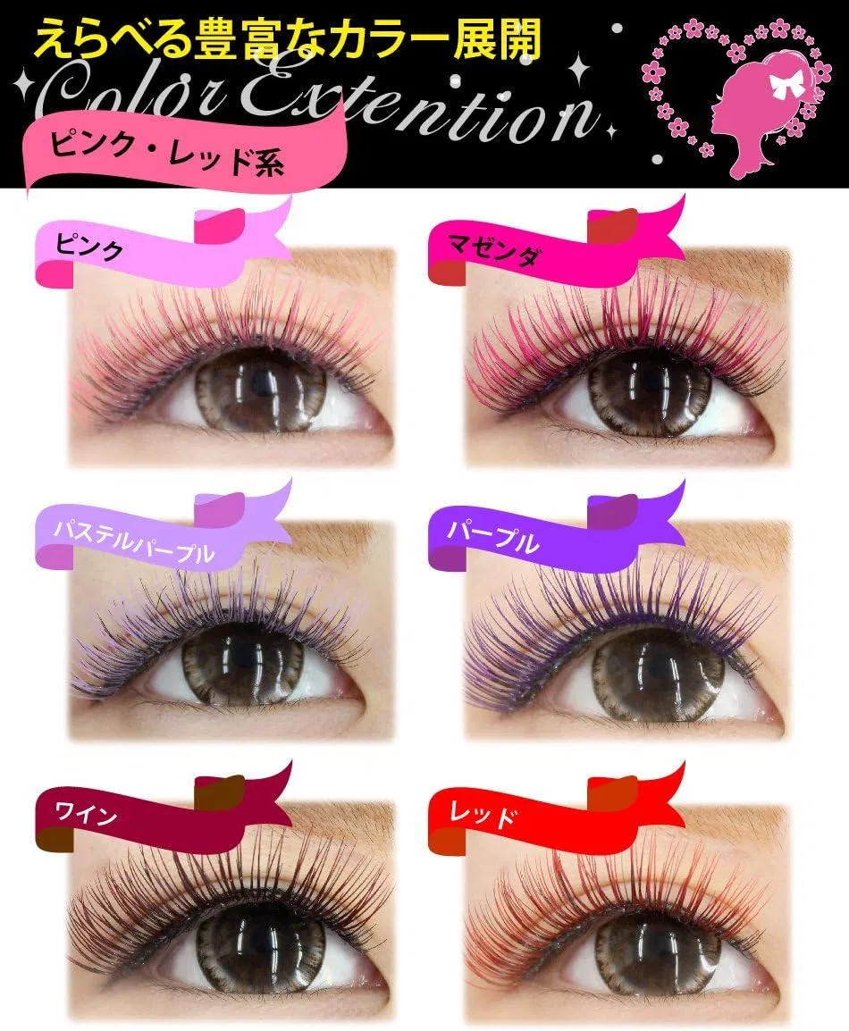 Ресницы цветные Color Lash 1 ряд сине-зеленые C-curl 0.15 мм 10 мм Colored Lashes — фото 3