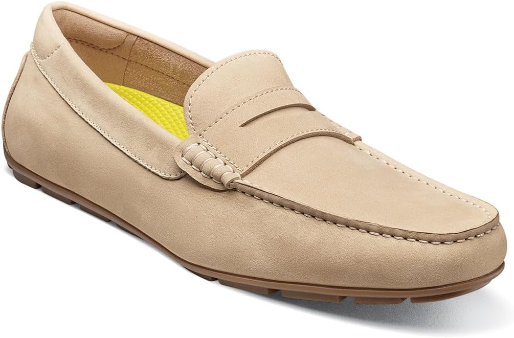 

Мужские слипоны Florsheim Motor Smooth Moc Toe Penny Driver, Ice