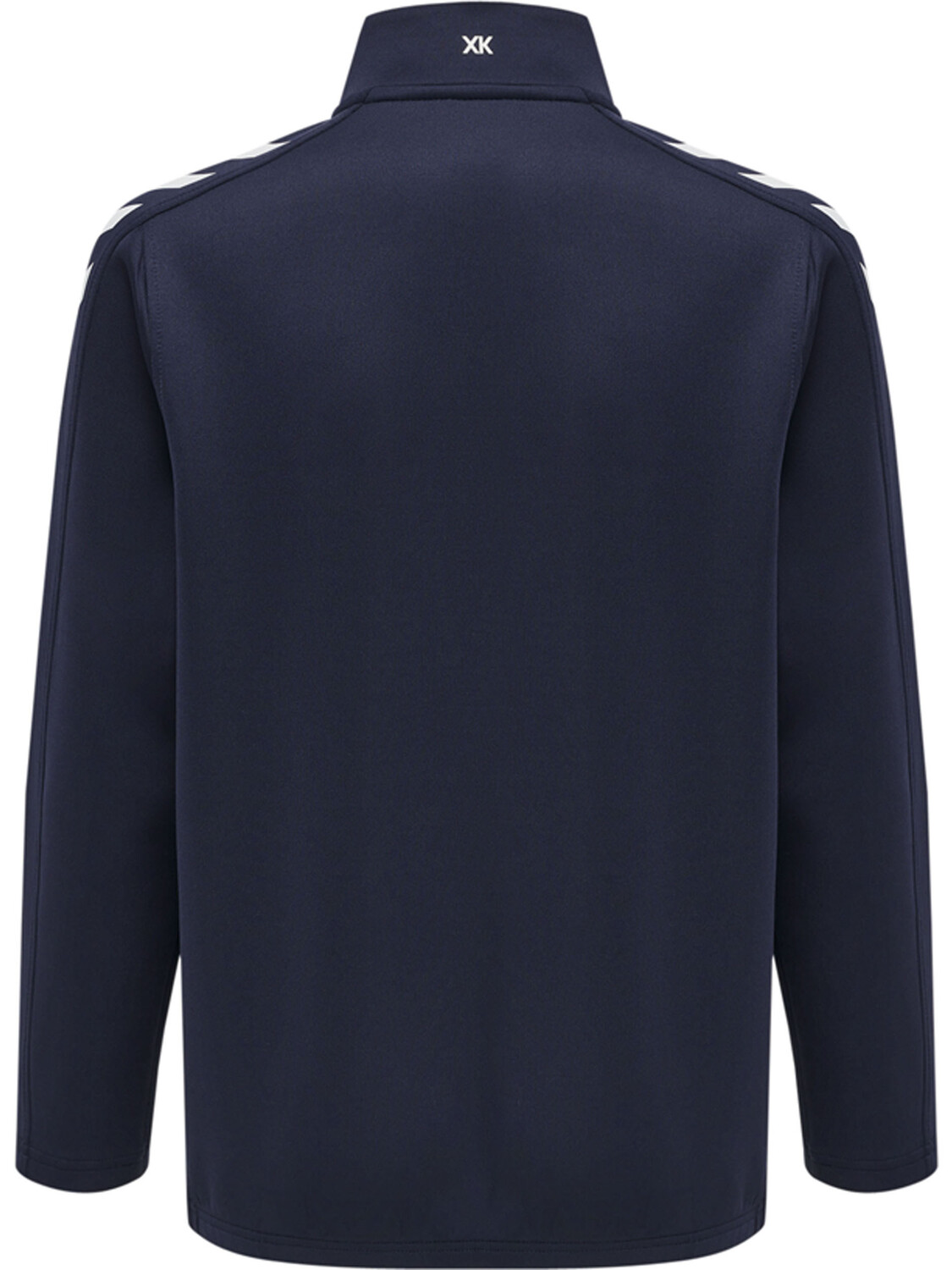 Толстовка Hummel Mit Kurzem Reißverschluss Hmlcore Xk Half Zip Poly Sweat Kids, морской — фото 2