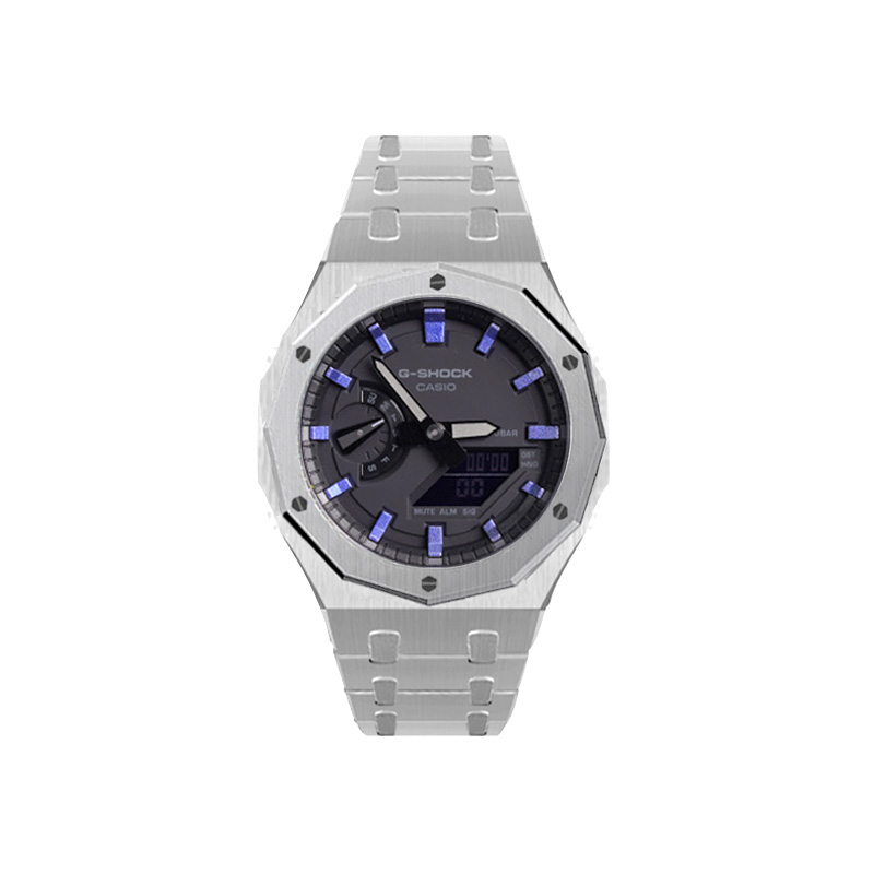 

Унисекс часы CASIO серии с двойным дисплеем жидкокристаллическим/аналоговым черные
