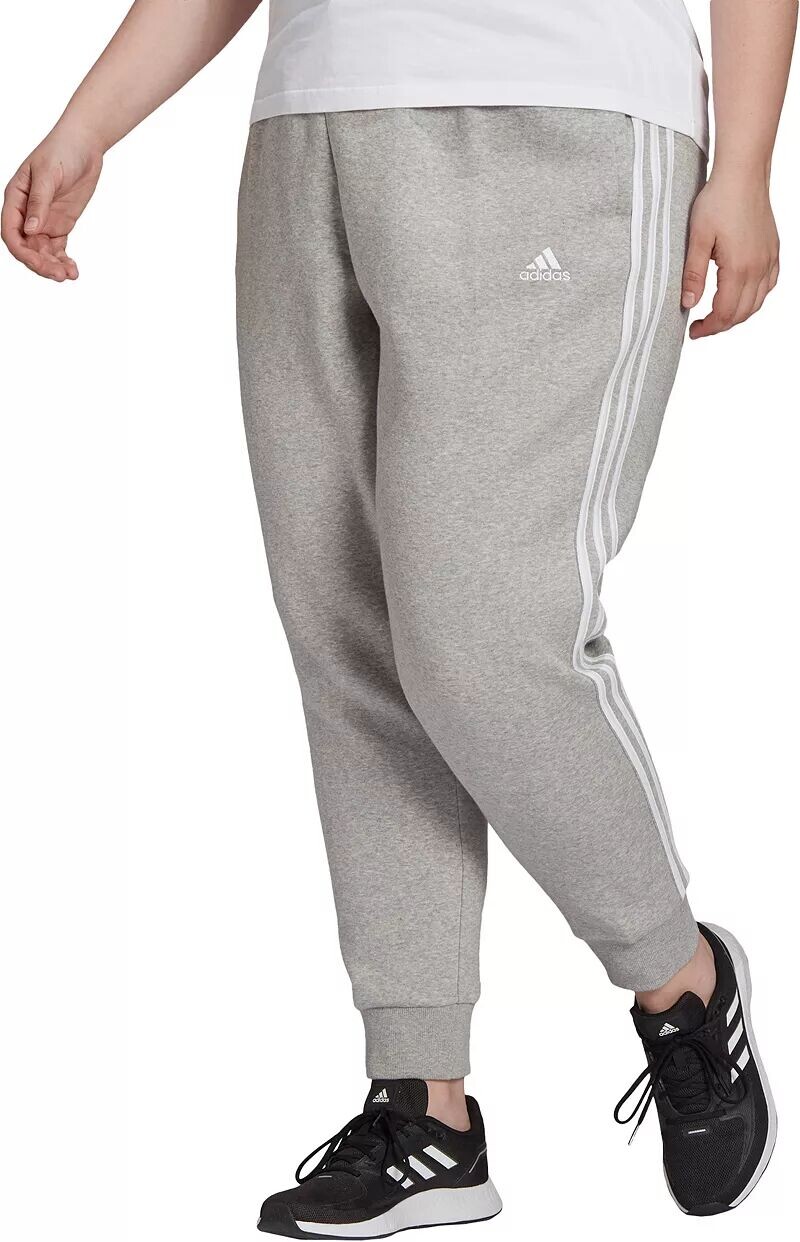 

Женские флисовые брюки с 3 полосками Adidas Essentials