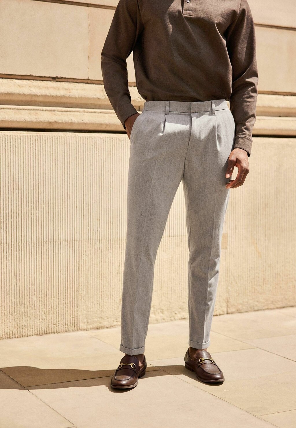 

Брюки REGULAR FIT Next, серый