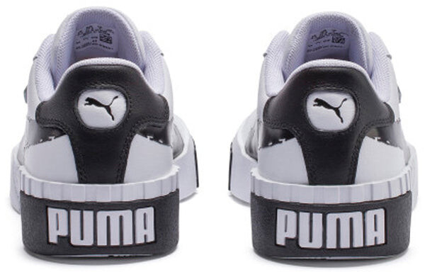 Кроссовки cali brushed 'white black' Puma, черный — фото 4