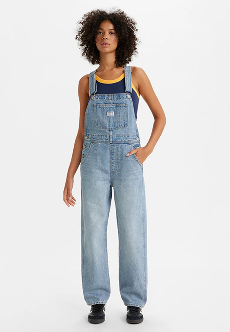 Комбинезон джинсовый винтажный, Levi's, синий