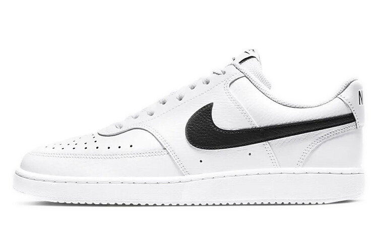 

Кроссовки Nike Court Vision 1 Skateboard Shoes Men Low-Top White Red Black