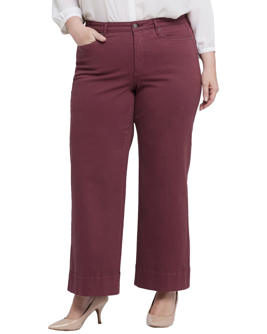 

NYDJ Plus Тереза Таверн Широкие джинсы, мультиколор