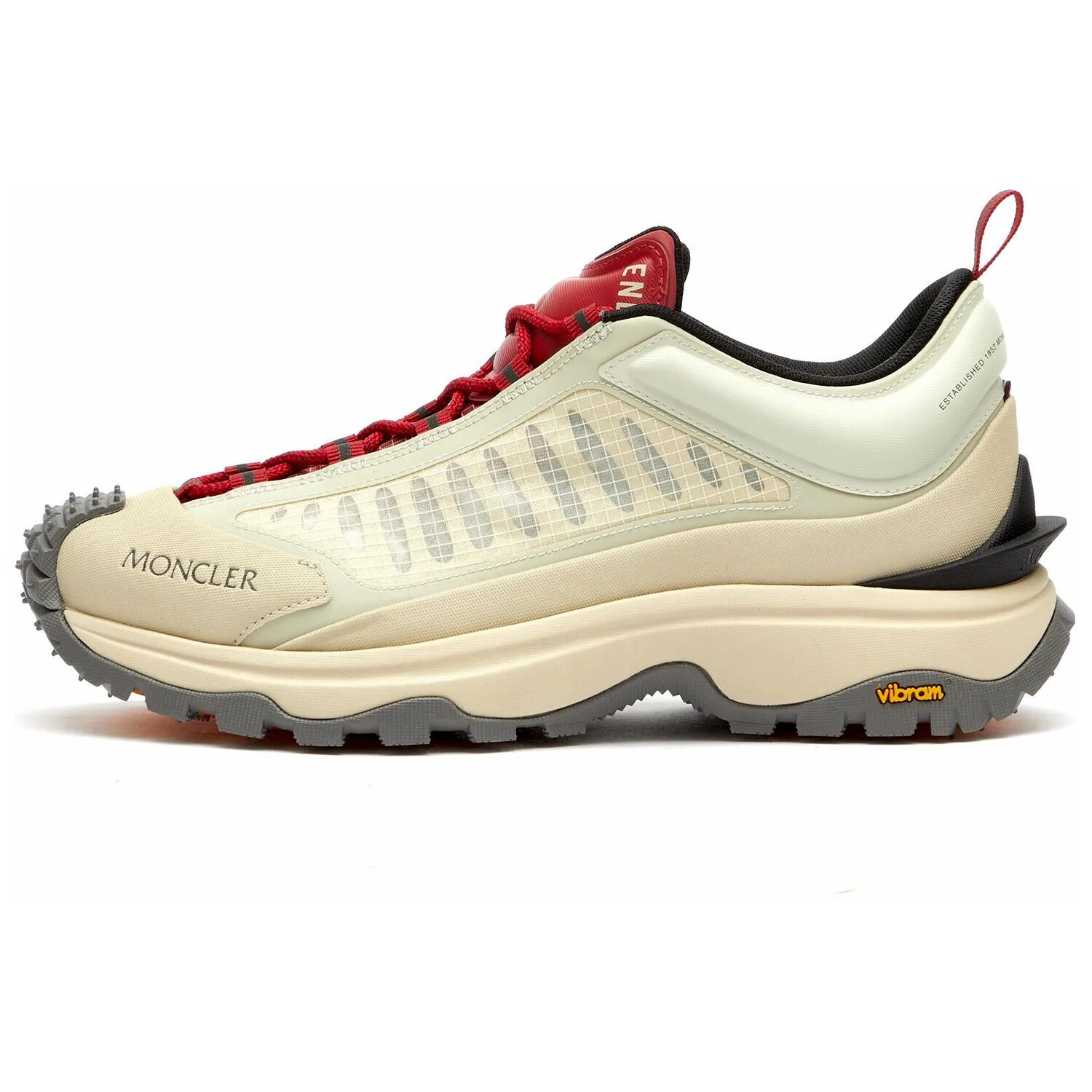 

Кроссовки мужские Lifestyle Shoes Men Low-Top Beige Moncler