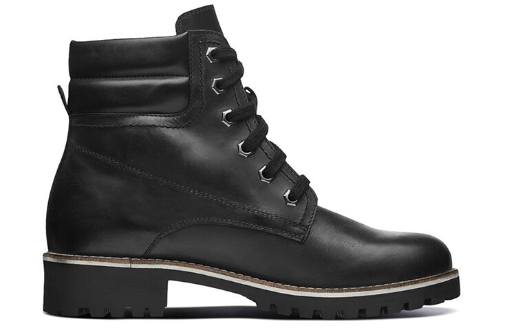 Женские ботинки Skechers на шнуровке, черный — фото 2
