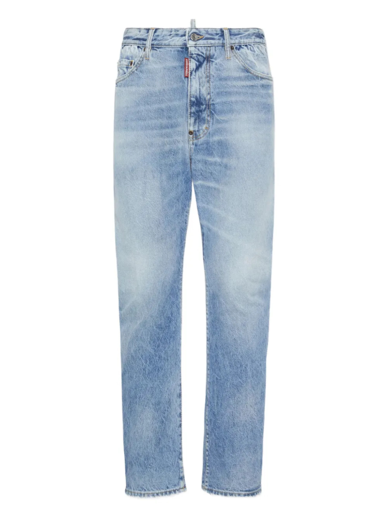 

DSQUARED2 джинсы с нашивкой-логотипом, синий