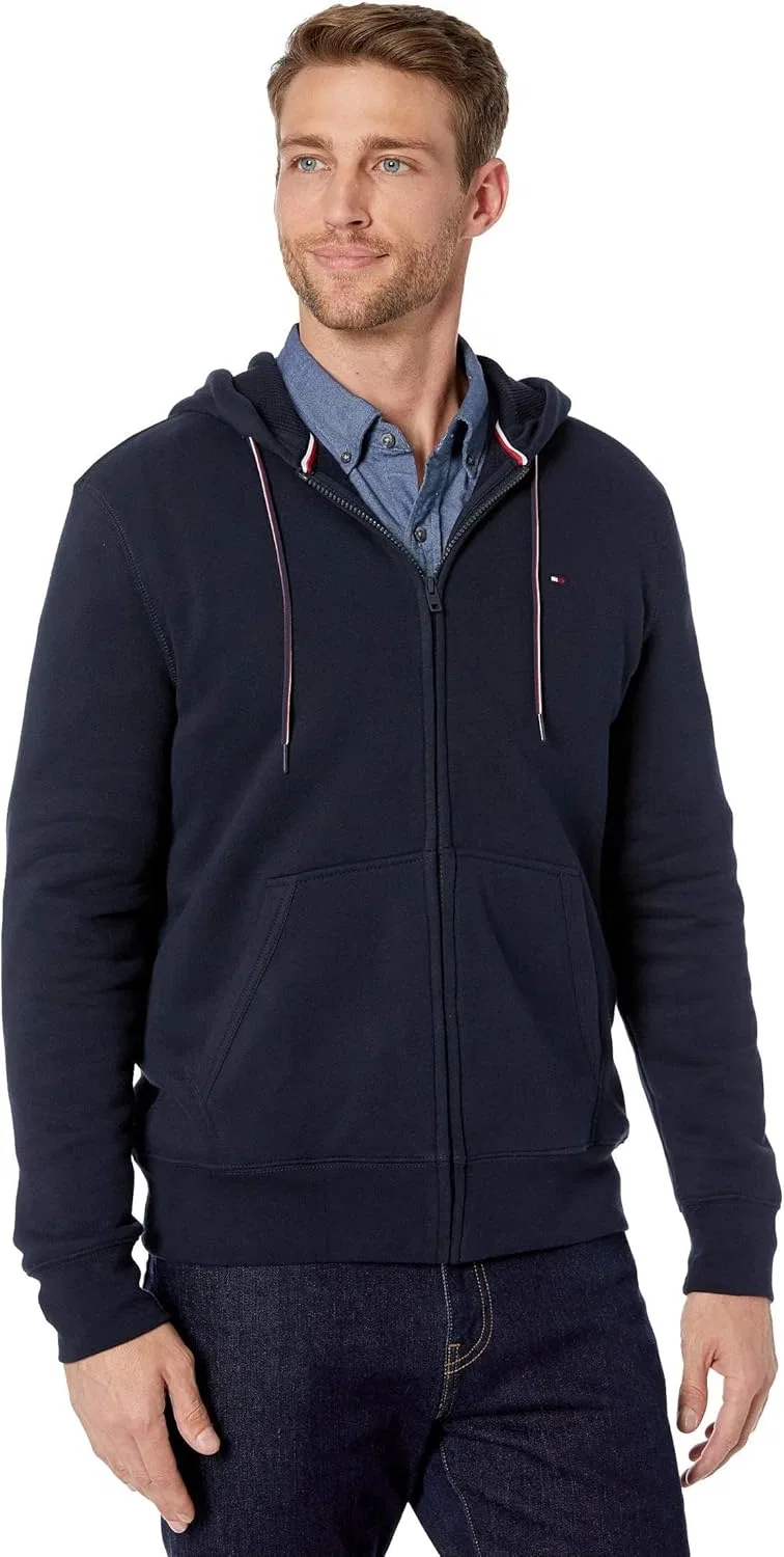 Мужская толстовка на молнии Tommy Hilfiger, Navy Blazer