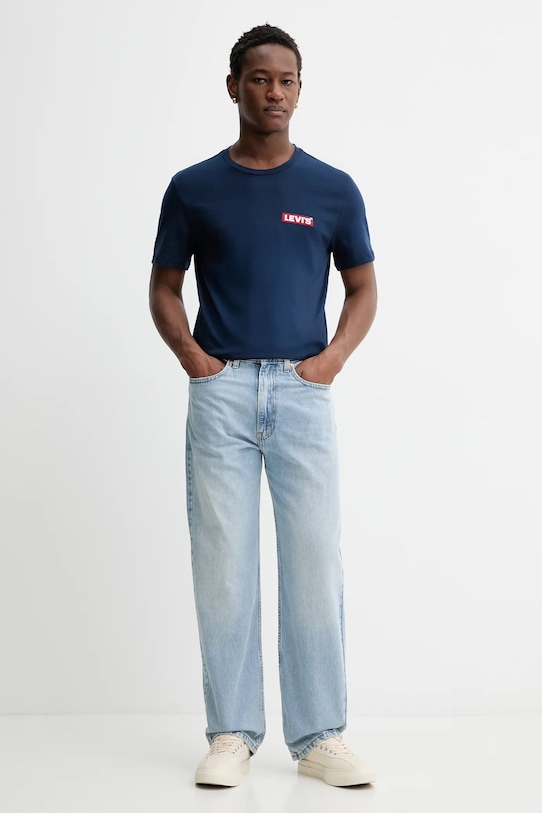 Хлопковые футболки, комплект из 2 штук Levi's, темно-синий — фото 2