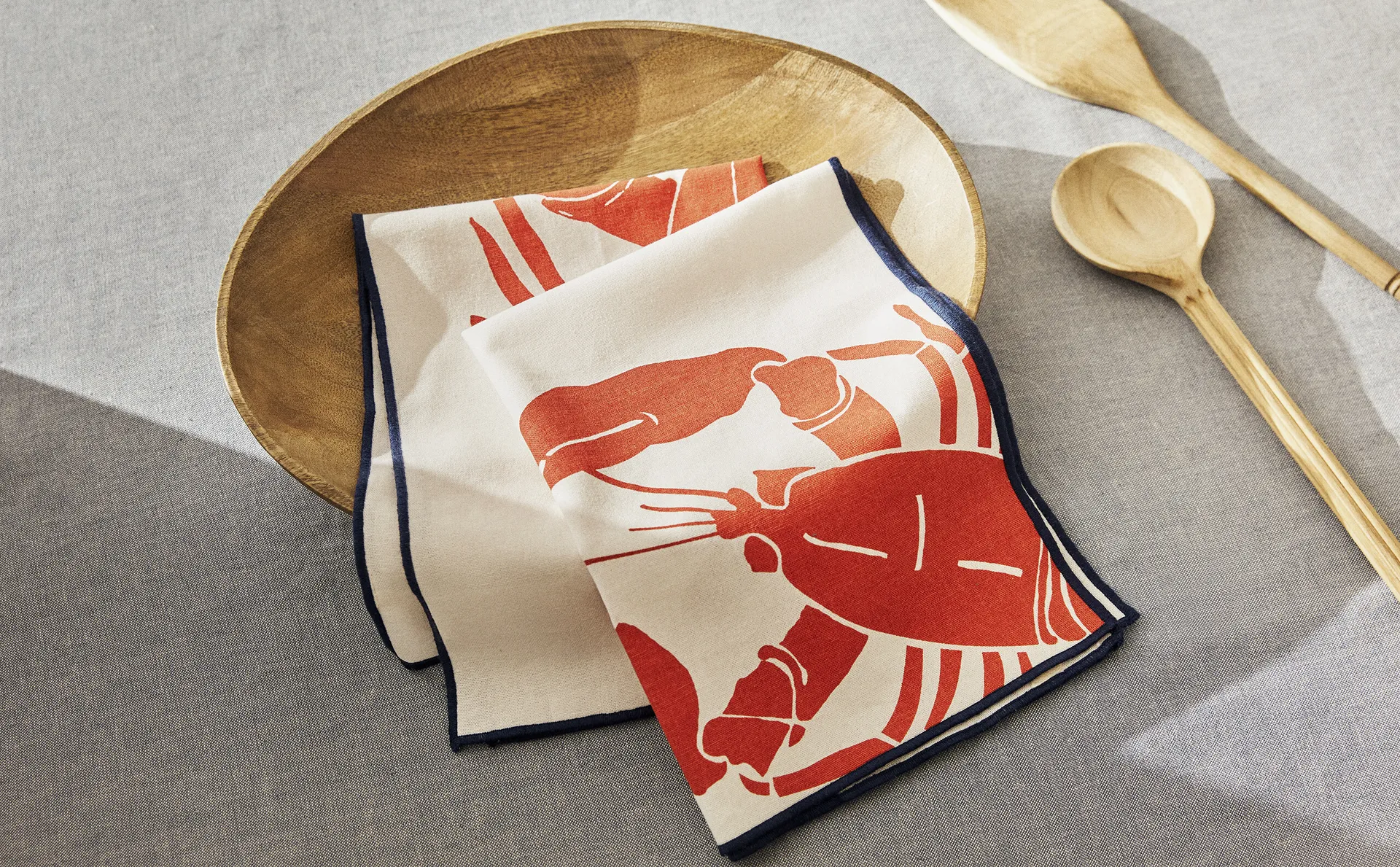 

Салфетки для чистки омаров (2 шт.) Zara Home, синий