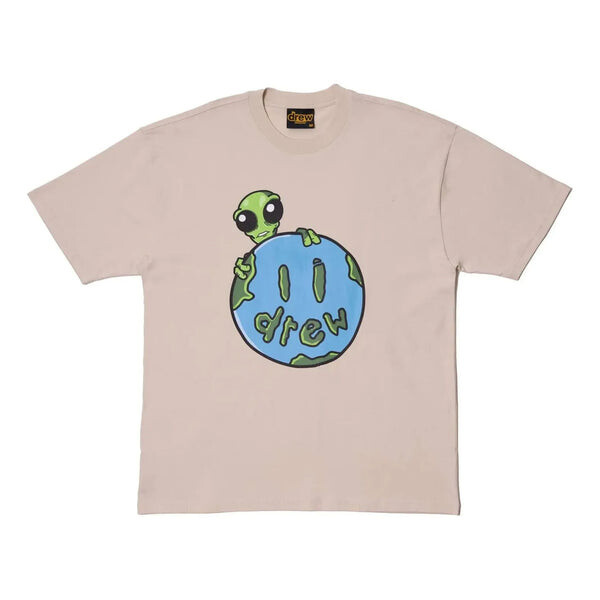 

Футболка allen the alien t-shirt 'beige' Drew House, бежевый