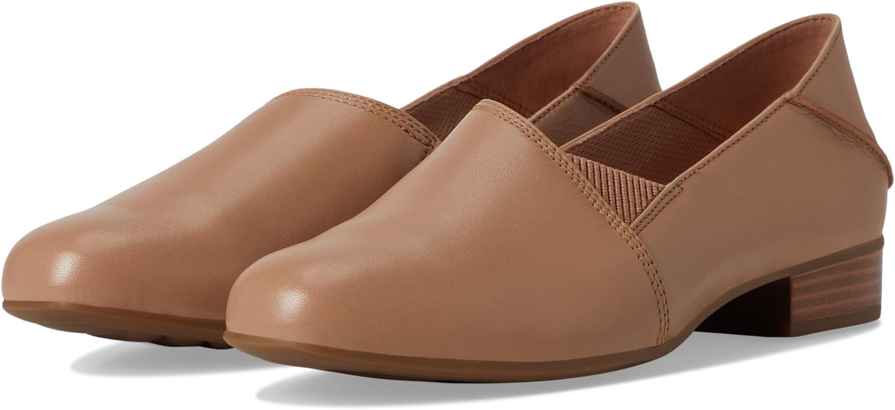 Балетки Clarks Juliet Trim, цвет Warm Beige Leather