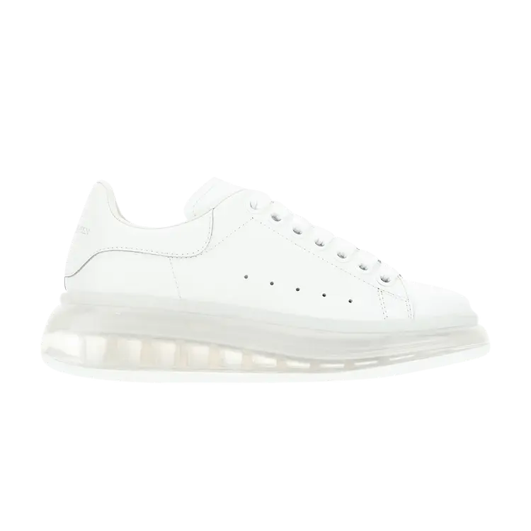 Кроссовки Alexander McQueen Alexander McQueen Wmns Oversized Sneaker 'Clear Sole - White', белый