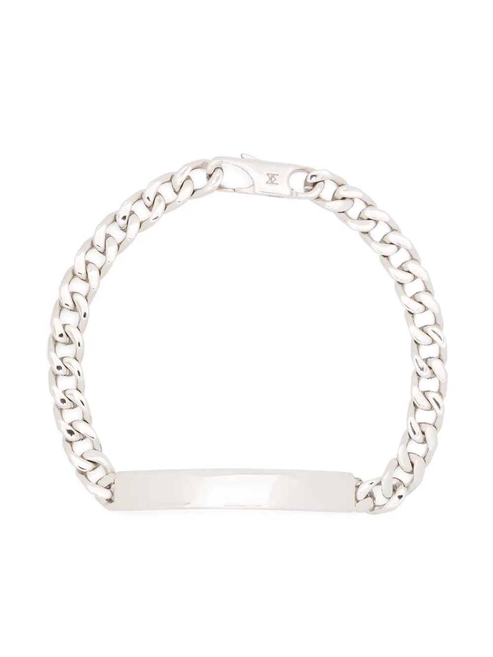 

ID rhodium plated bracelet Missoma, серебряный