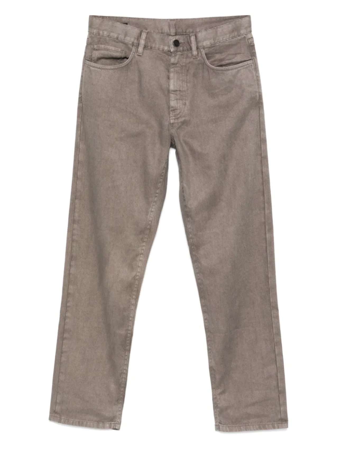 

Zegna прямые джинсы, серый