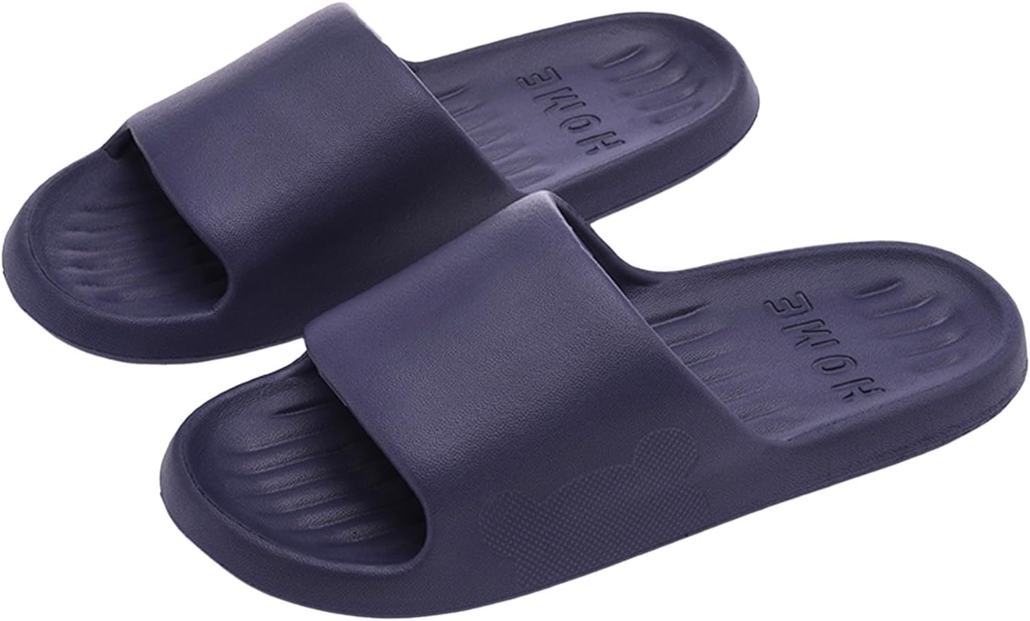 

Домашние тапочки-подушечки для женщин и мужчин, шлепанцы для душа Cloud Slides, легкие, с мягкой подошвой, быстросохнущие домашние тапочки Generic, синий