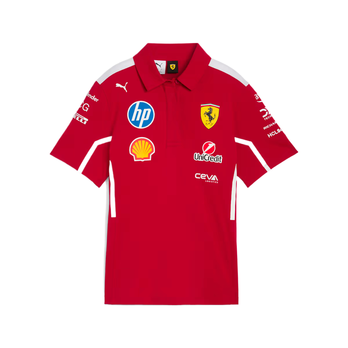 

Женская футболка-поло Scuderia Ferrari Puma, deep cherry