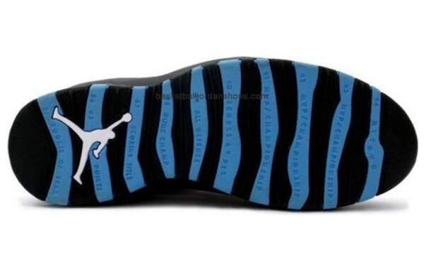 Кроссовки 10 og 'powder blue' Air Jordan, белый — фото 3