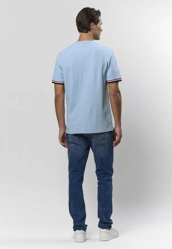 Базовая футболка umnils U.S. Polo Assn., Placid Blue — фото 4