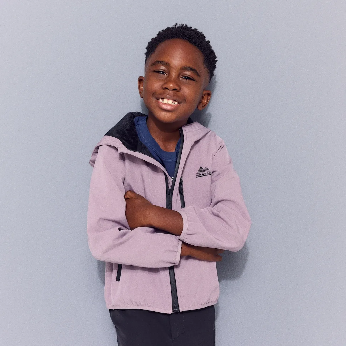 

Детская горная куртка Mountain Pro из софтшелла Mountain PRO, розовый