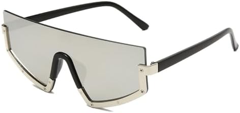 

Винтажные солнцезащитные очки 2027 года для женщин, модные, с цельными линзами, металлическая полуободковая оправа, уникальные солнцезащитные очки для мужчин, ретро-модные очки MTZJH, C5