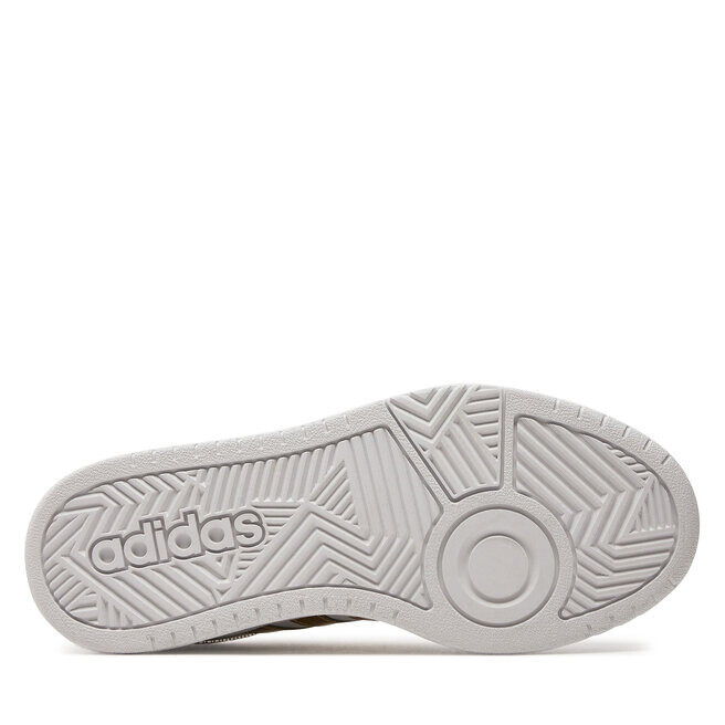 Кроссовки adidas Hoops 3.0 Low Classic Basketball HP7972 Ftwwht/Ftwwht/Magold, белый — фото 4