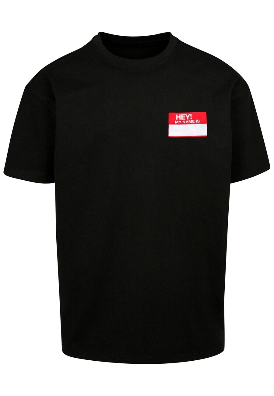 

Футболка MT Upscale Shirt Hey! My Name Is, черный