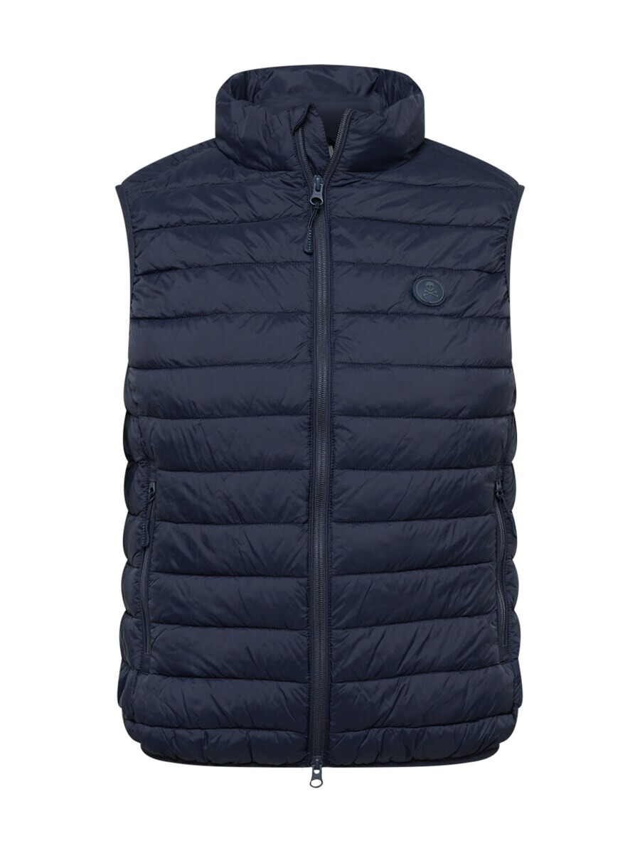 

Жилет Scalpers Slim fit Vest, темно-синий