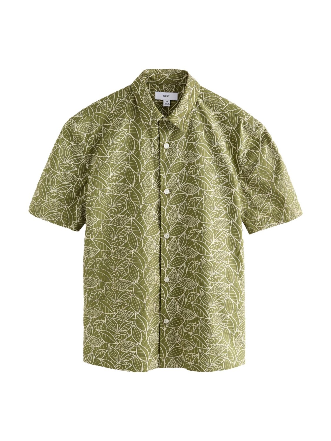 Next Рубашка на пуговицах Regular fit в цвете Olive