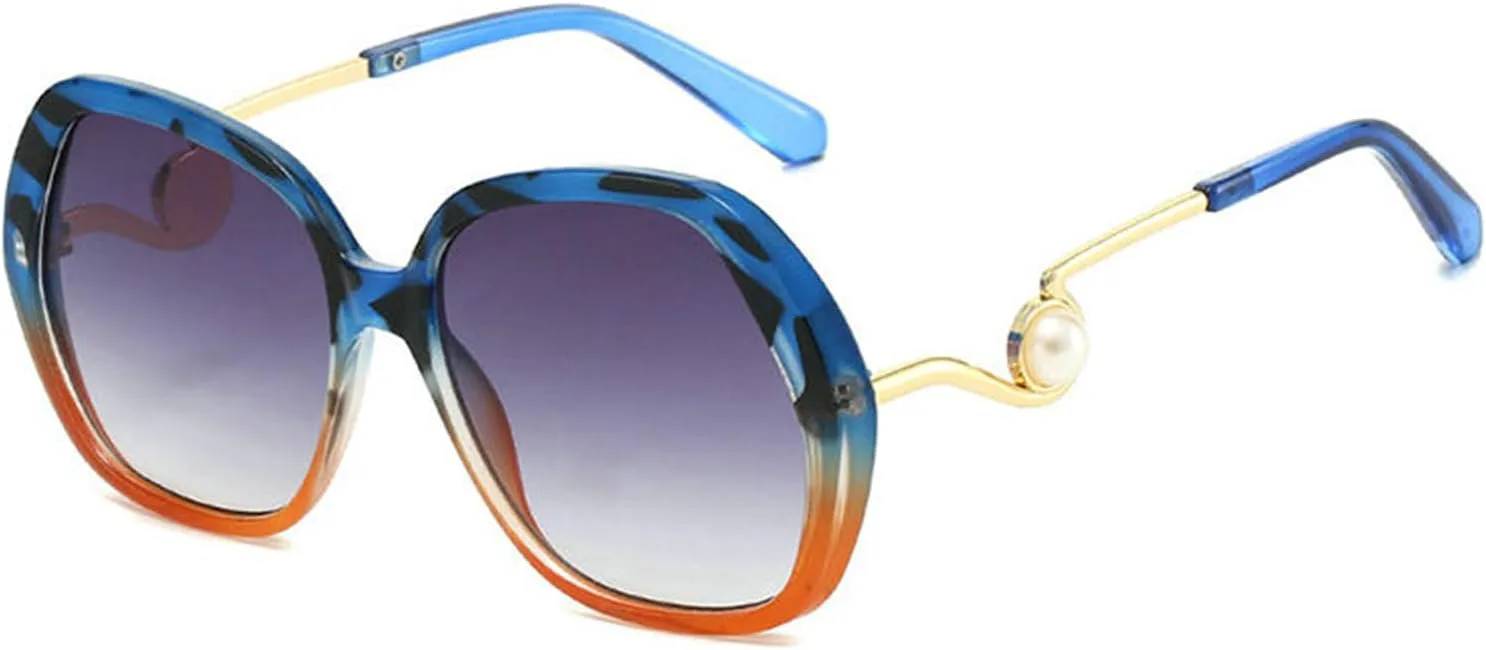 

Винтажные круглые солнцезащитные очки с жемчугом для женщин, стильные, конфетных оттенков, модные, декоративные, для фестивалей и вечеринок willochra, C4