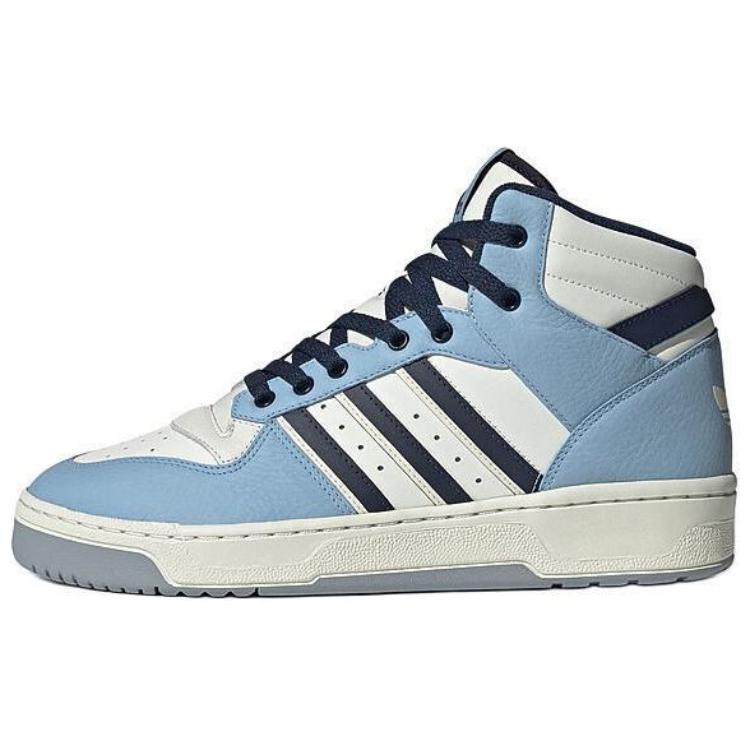 

Кроссовки adidas originals Rivalry Skateboarding Shoes Unisex Mid-top Blue/White, синий/белый