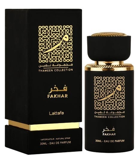 

Парфюмированная вода, 30 мл Lattafa, Thameen Collection Fakhar