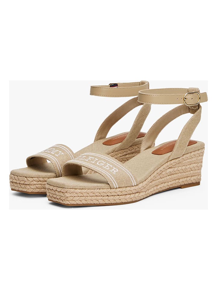 Сандалии на плоской подошве Tommy Hilfiger Shoes, бежевый — фото 2