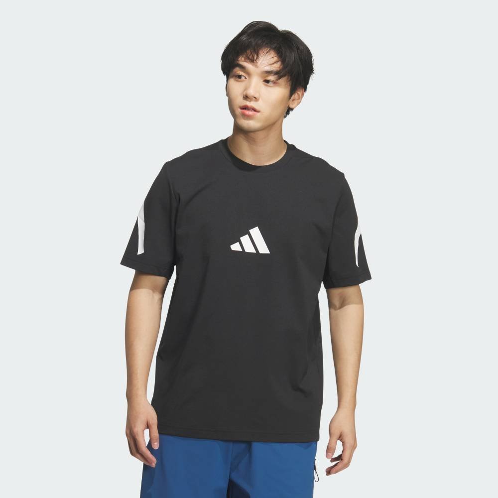 Футболка ZNE Regular Fit CARAT с коротким рукавом Adidas, black