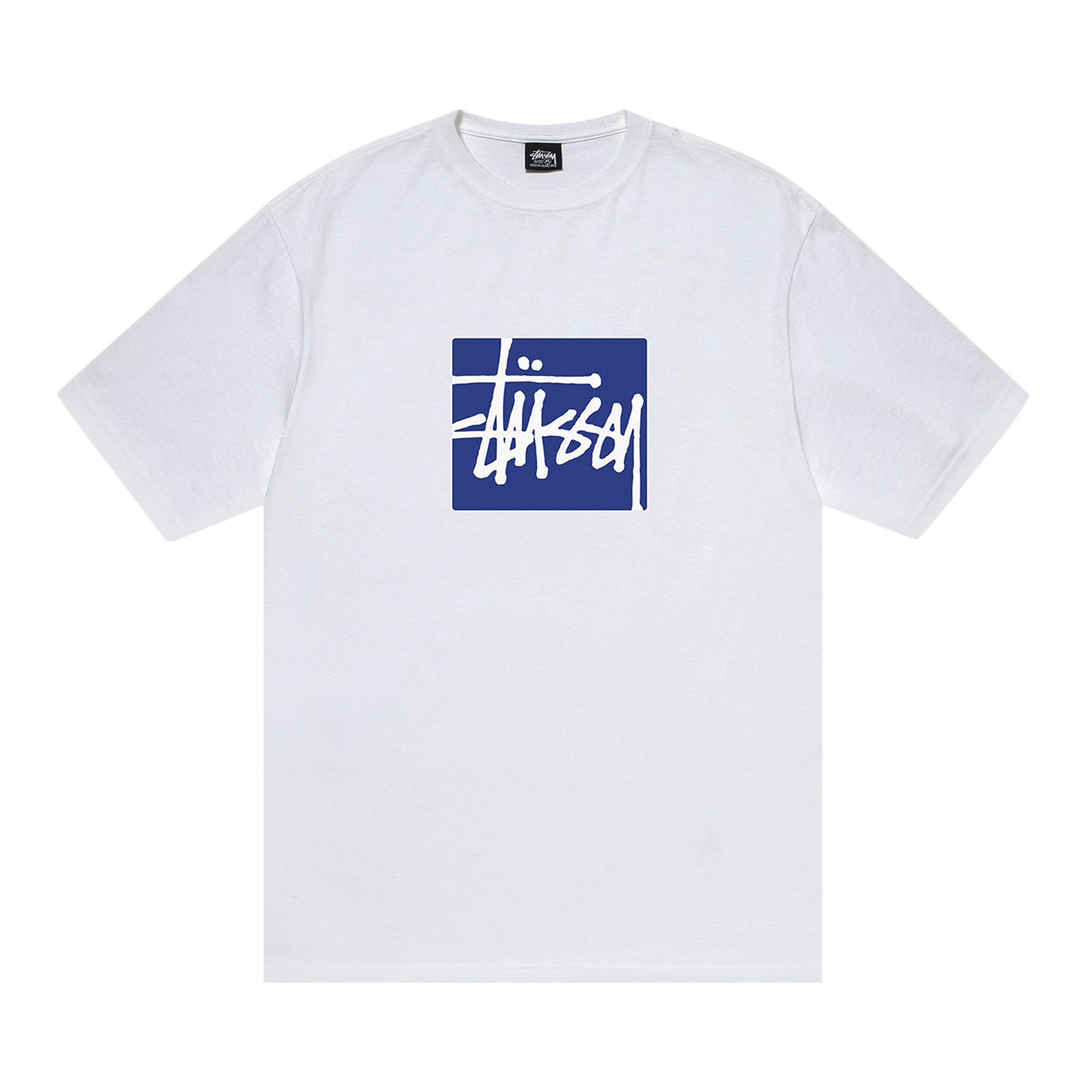 

Футболка Stussy Stock Box, белая, Белый, Футболка Stussy Stock Box, белая