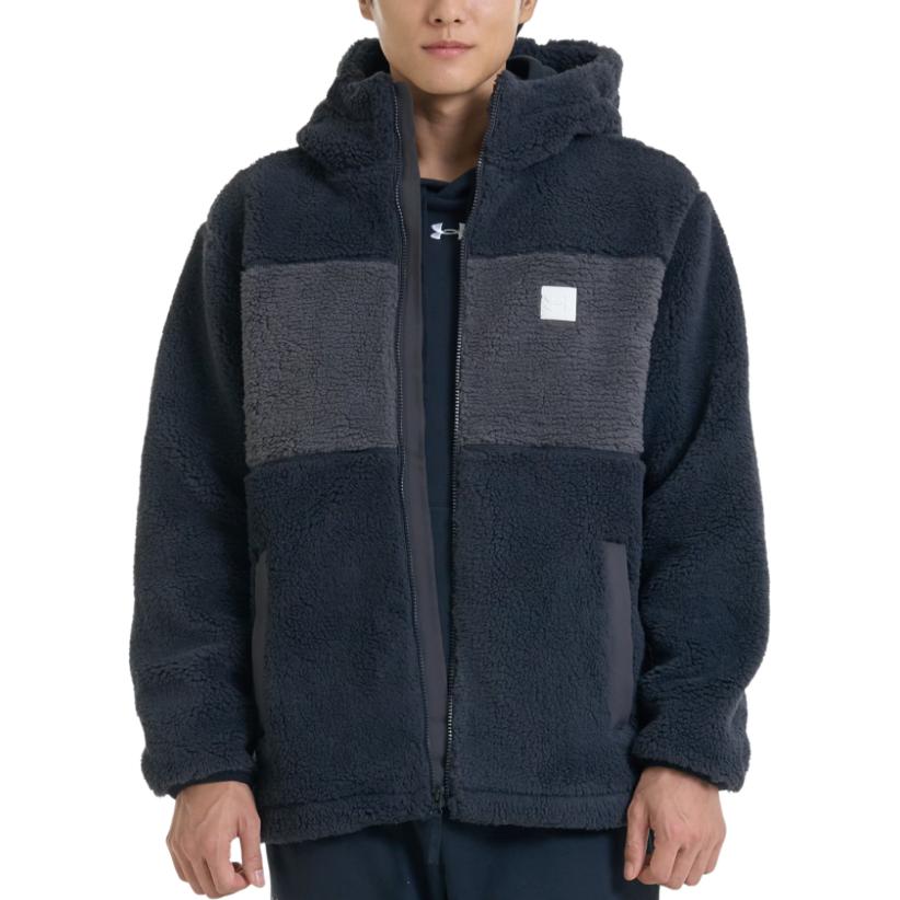 

Куртка Storm APAC Sherpa Velvet Unisex черная/слоновая кость Under Armour