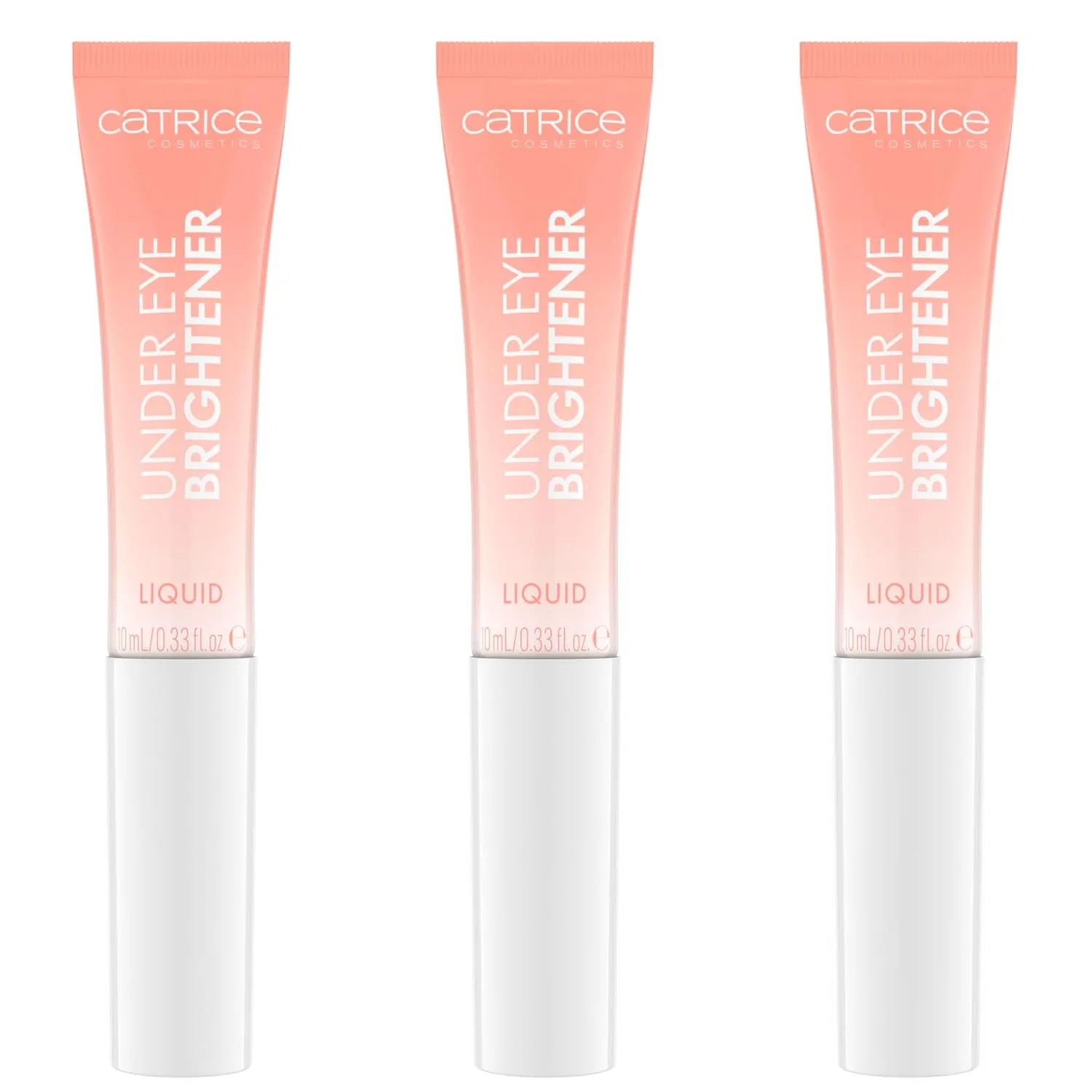 Жидкий консилер для глаз «Under Eye Brightener Liquid» №010 Nude от Catrice, 3 x 10 мл Catrice, 010 Light Rose