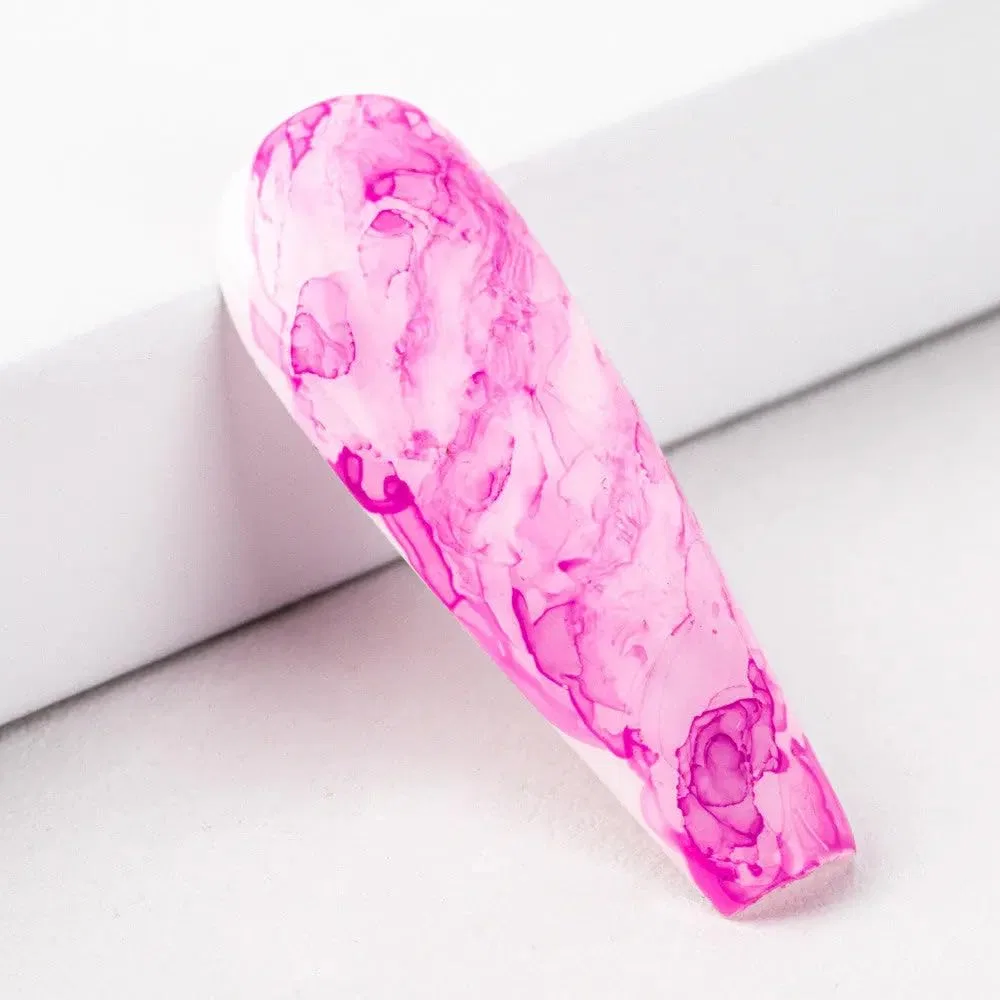 Чернила для дизайна ногтей Pink Nail Art Ink ‎Ocibel — фото 3