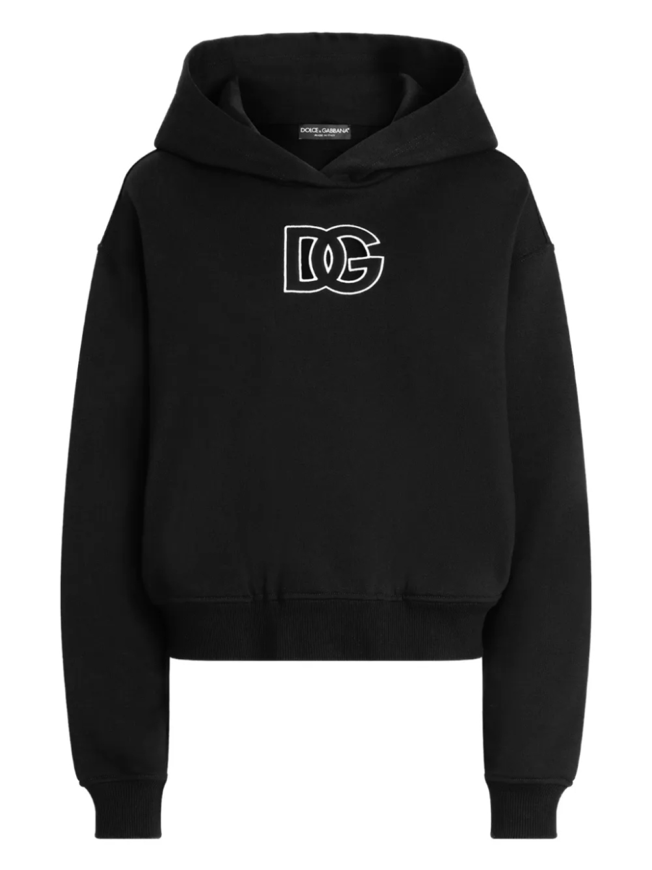 

Dolce & Gabbana базовое худи, черный