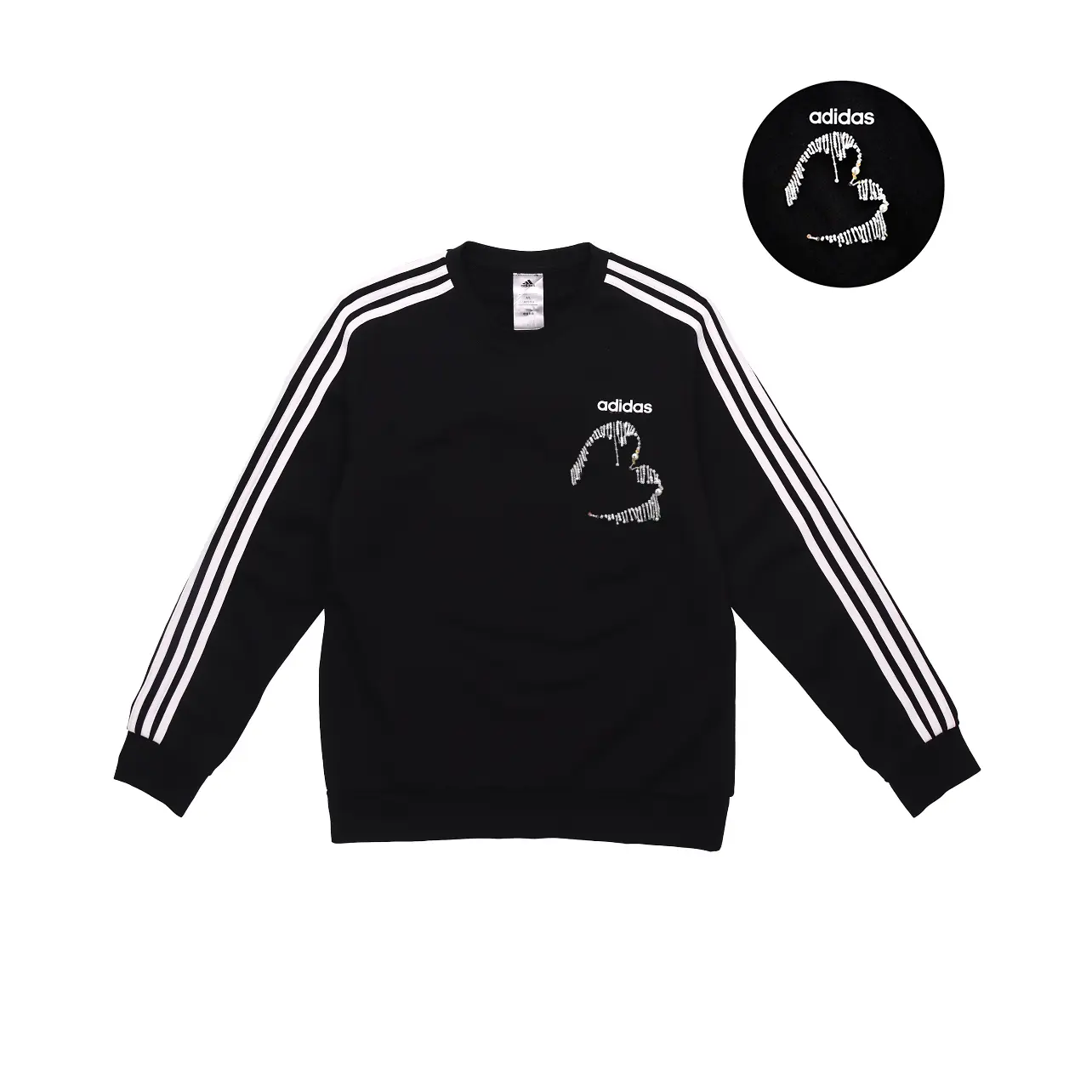 

Чёрная толстовка Adidas мужская