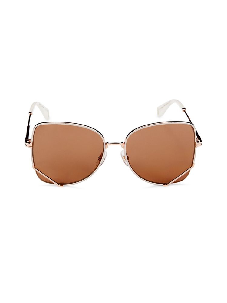 

Солнцезащитные очки-бабочки 59MM Marc Jacobs, цвет Grey Brown