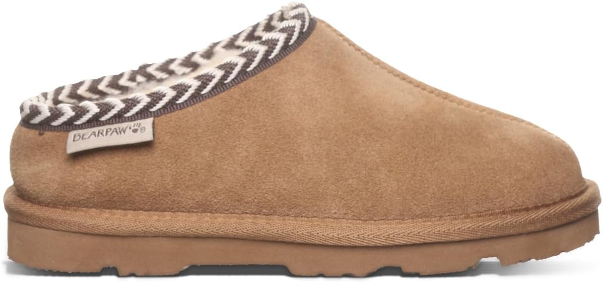 

Тапочки BEARPAW girls Tabitha Youth Purple Sage, Hickory