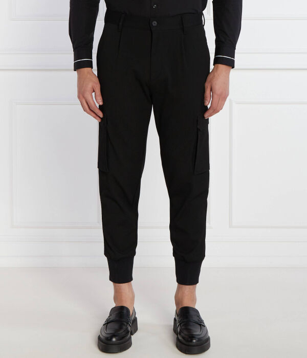 

Брюки-Карго glavin241 Slim fit Hugo, черный