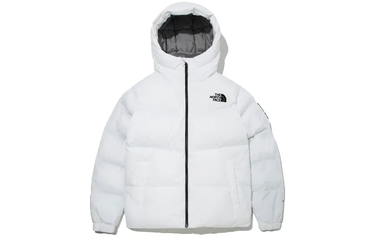 

Стеганая куртка унисекс белая The North Face, белый