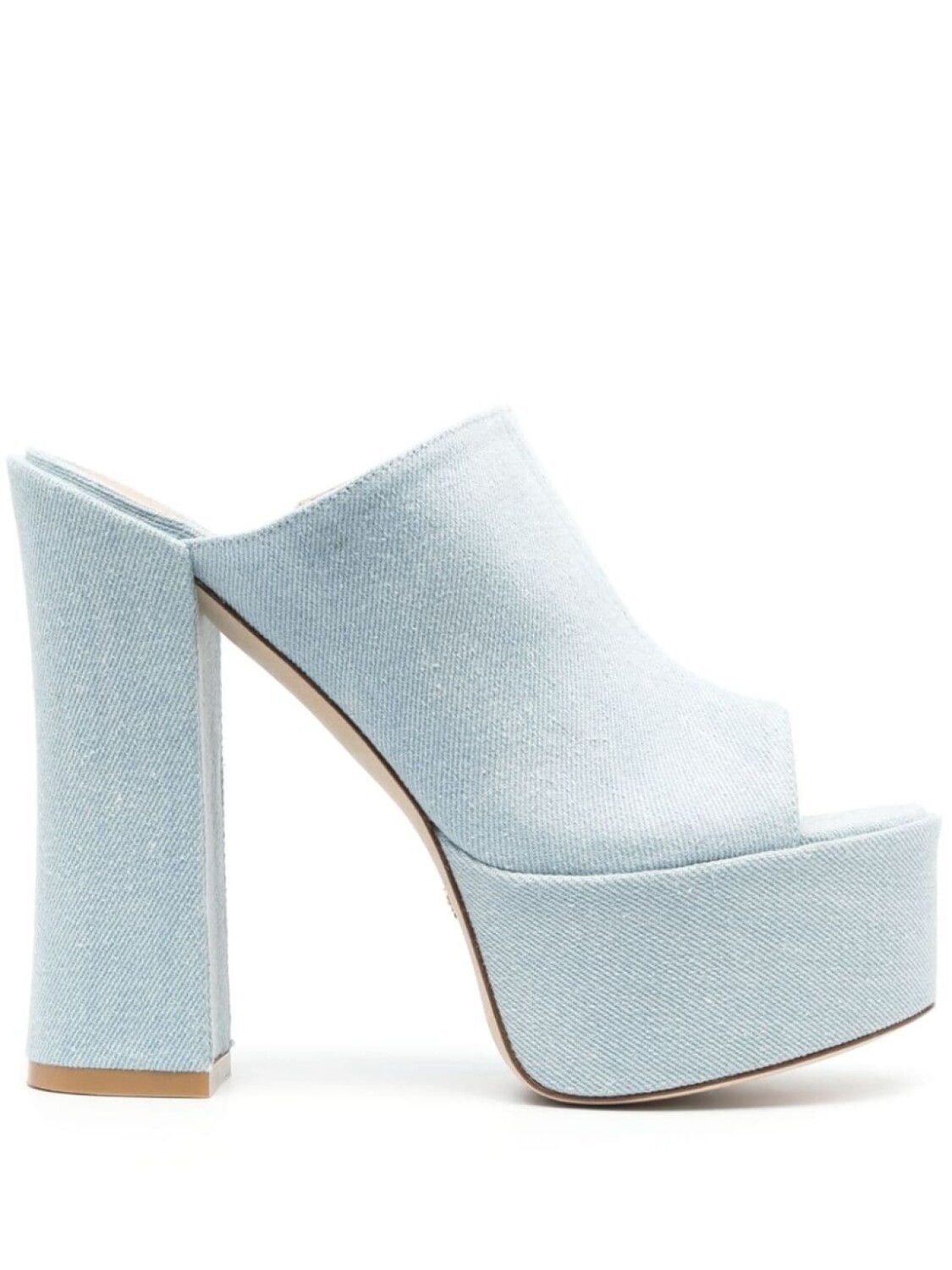 

Stuart Weitzman босоножки Sky High 145 на платформе, синий