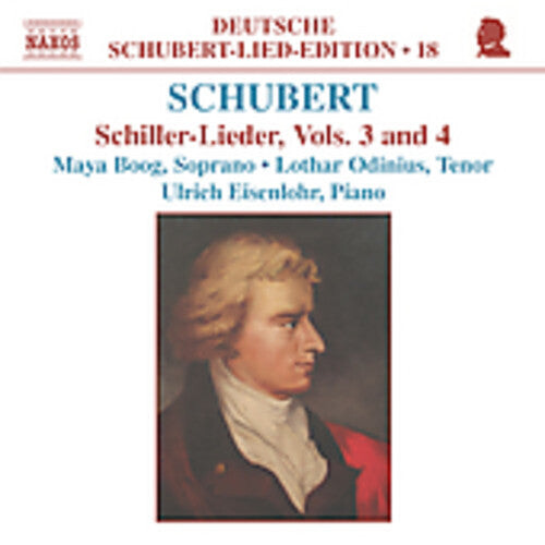 

CD диск Schubert / Boog / Odinius / Eisenlohr: Schiller Lieder 3 & 4